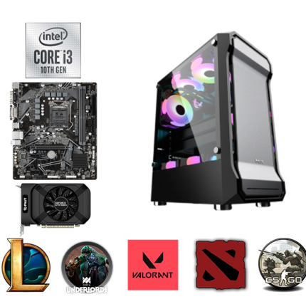 PC I3/8GB/GTX1050TI